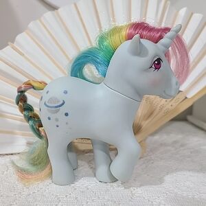My Little Pony G1 Moonstone Rainbow Pony Figure Hasbro 1983